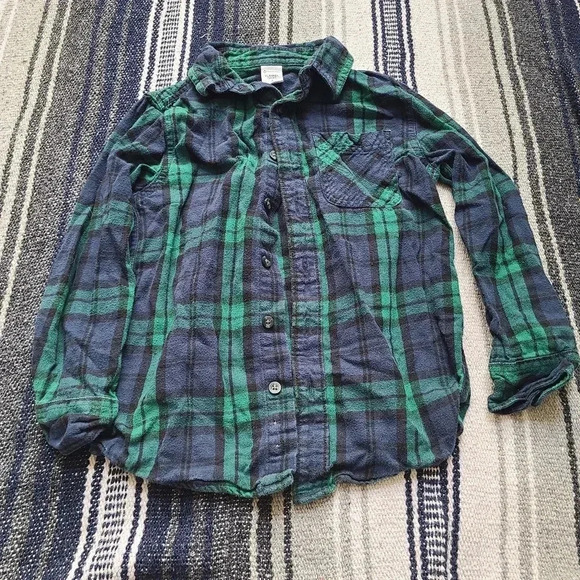 Boys 8 Member's Mark flannel - Picture 1 of 1